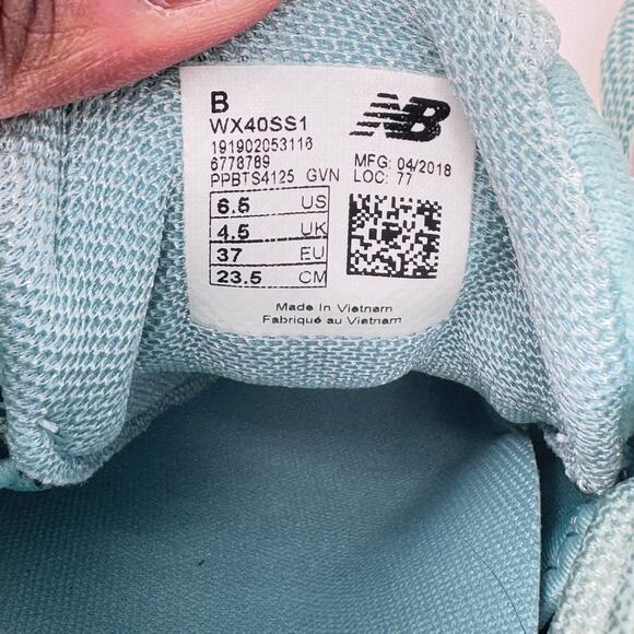 New Balance Minimus 40 Athletic Shoes Womens 6.5B Light Blue Vibram Sole WX40SS1 - Picture 9 of 9